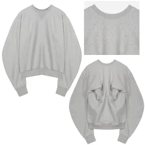 Maison Margiela  |Crew Neck Sweat Long Sleeves Plain Designers Sweatshirts