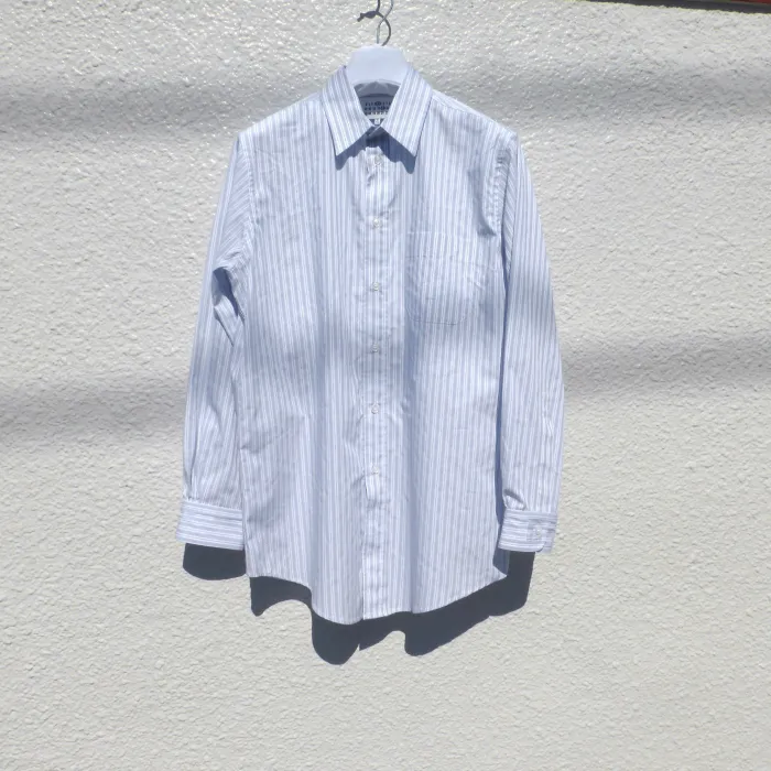 Maison Margiela  |Stripes Casual Style Long Sleeves Cotton Shirts & Blouses