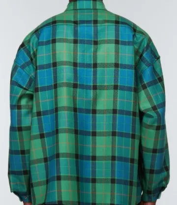 MARNI  |Other Plaid Patterns Unisex Wool Long Sleeves Designers