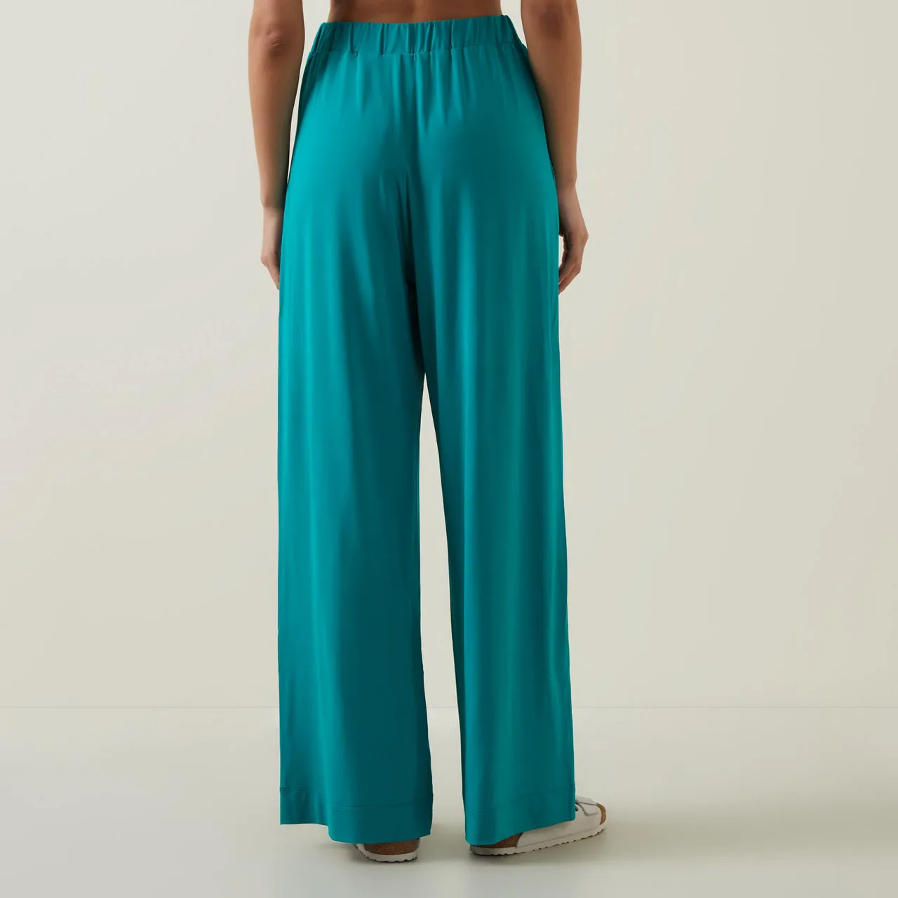 MAX MARA Ring Wide-Leg Trousers - 003 Jade