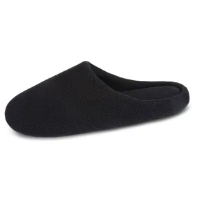 Men's Daniel Waffle Knit Memory Foam Scuff Slipper