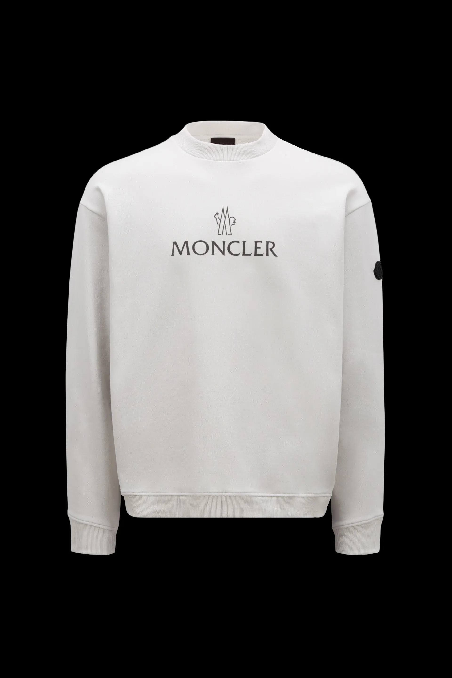 MONCLER  |Street Style Long Sleeves Cotton Logo