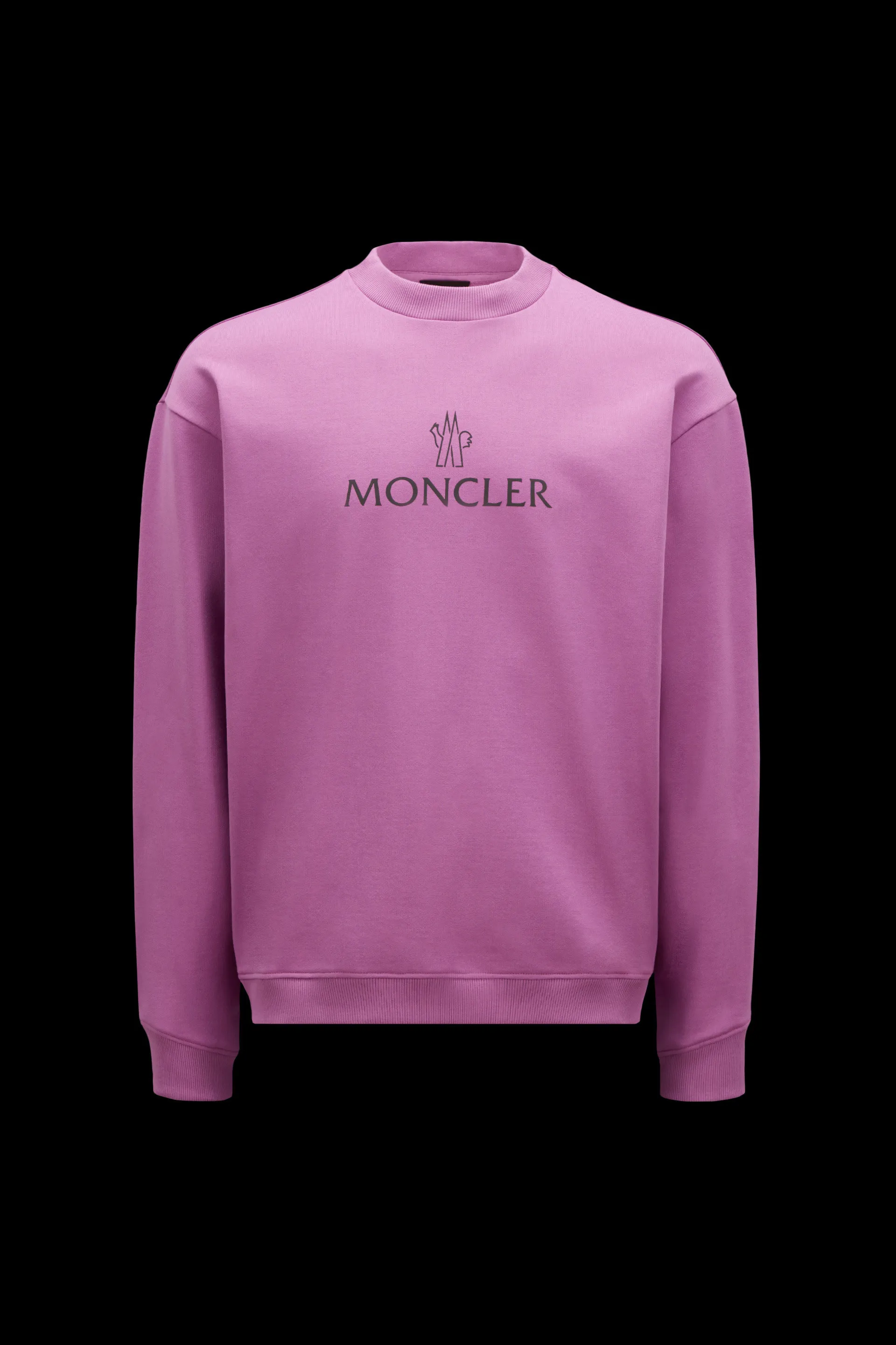 MONCLER  |Street Style Long Sleeves Cotton Logo