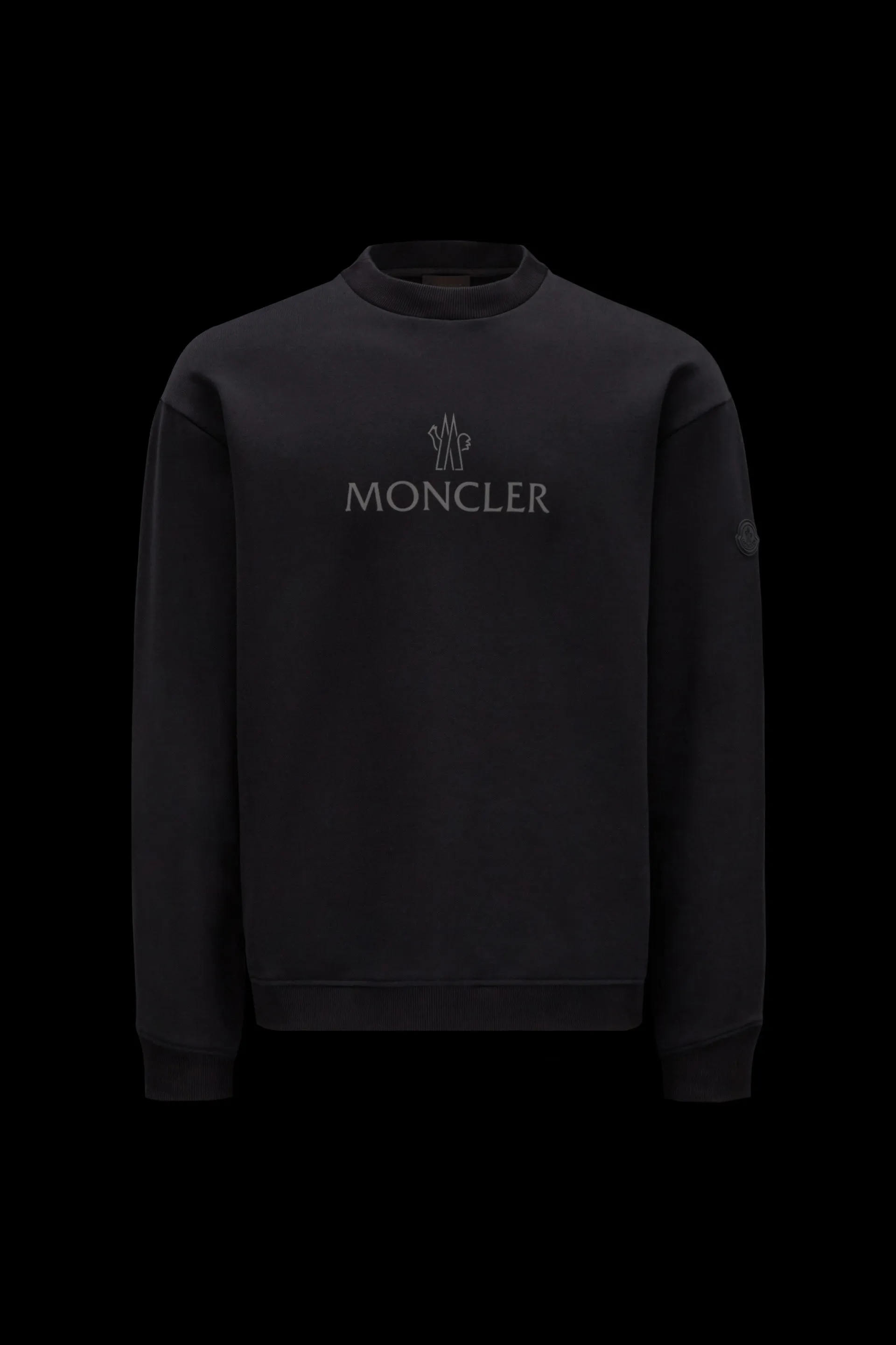 MONCLER  |Street Style Long Sleeves Cotton Logo