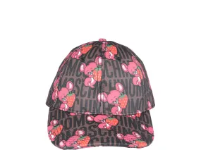 Moschino All Over Patterned Baseball Cap