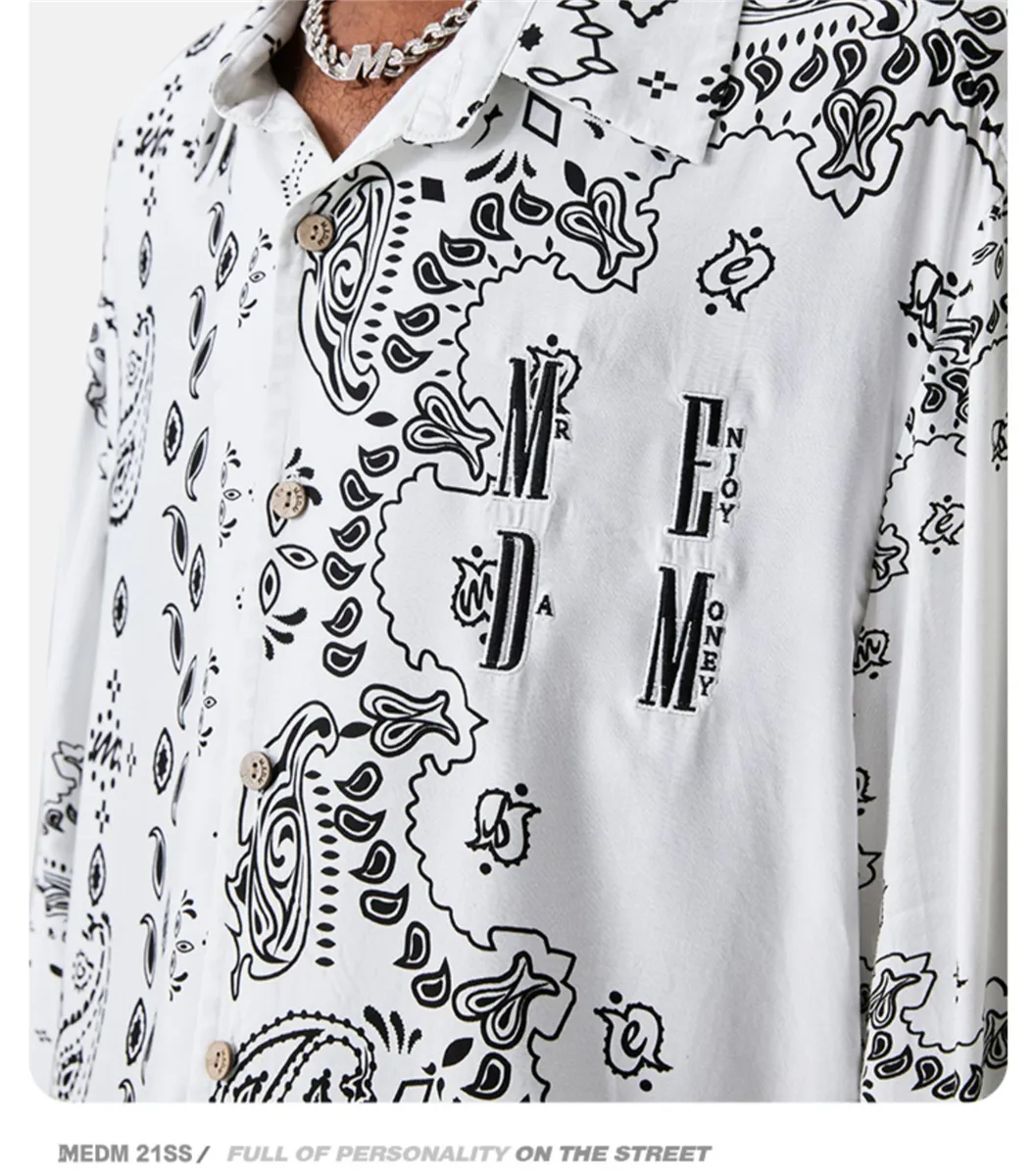 MR. ENJOY DA MONEY  |Unisex Long Sleeves Cotton Shirts & Blouses