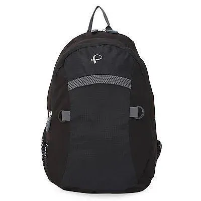 Musk Black Laptop Backpack by President Bags