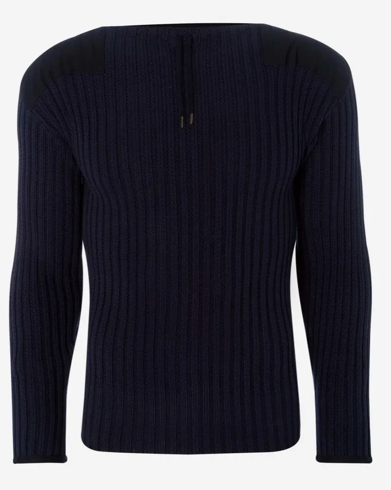 N PEAL  |Unisex Wool Cashmere Boat Neck Long Sleeves Plain Sweaters