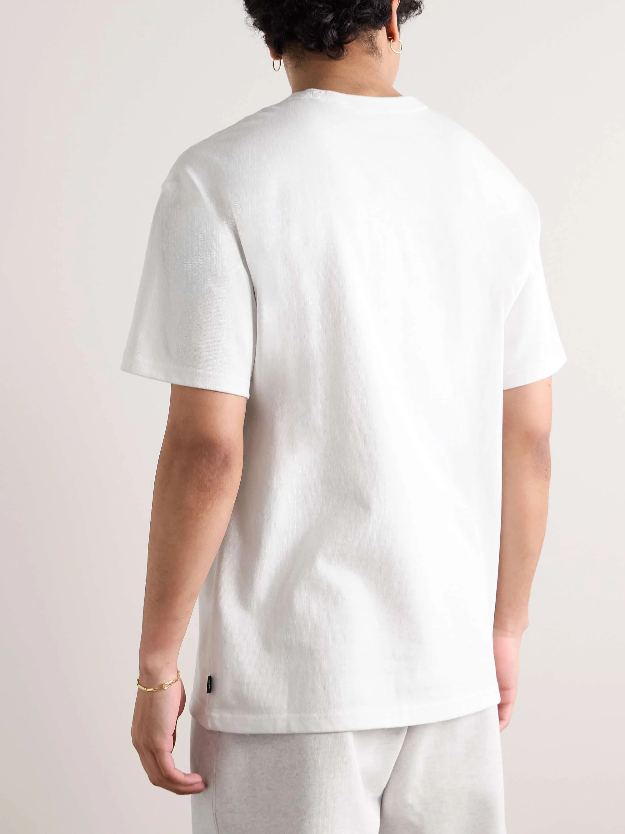 Nike  |Plain Cotton Short Sleeves Logo T-Shirts