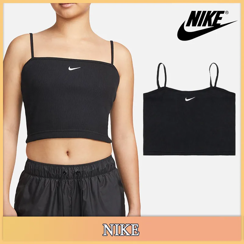 Nike  |Street Style Cotton Logo Tanks & Camisoles