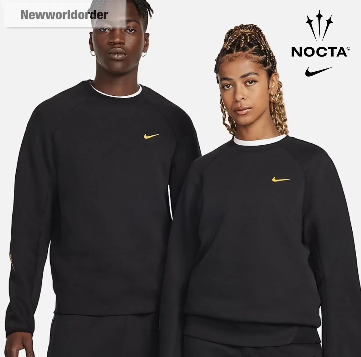 Nike  |Unisex Street Style Collaboration Logo Sweatshirts