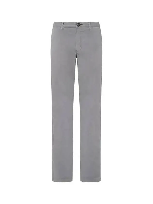 Overseas Station Season Big Chance 8 18 PS Square Logo Easy Chino Pants Gray 271340