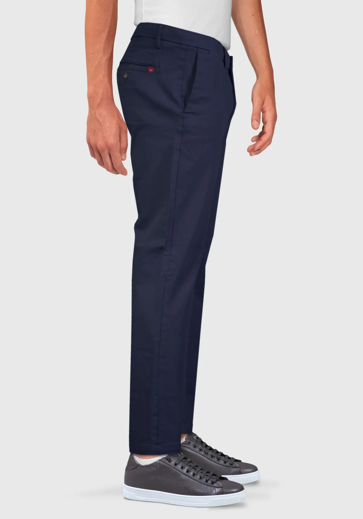 Pantalone Tasca America cotone Caldo Armaturato - Blue