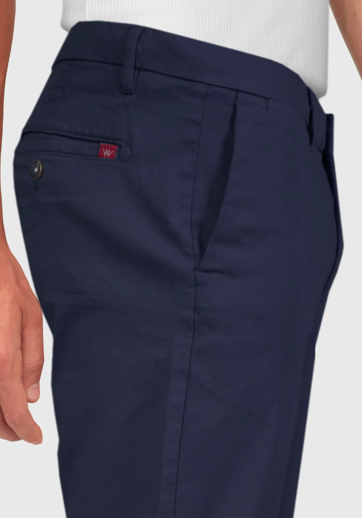 Pantalone Tasca America cotone Caldo Armaturato - Blue