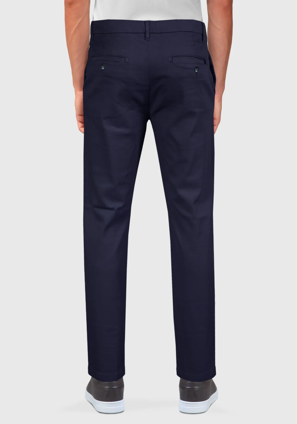 Pantalone Tasca America cotone Caldo Armaturato - Blue