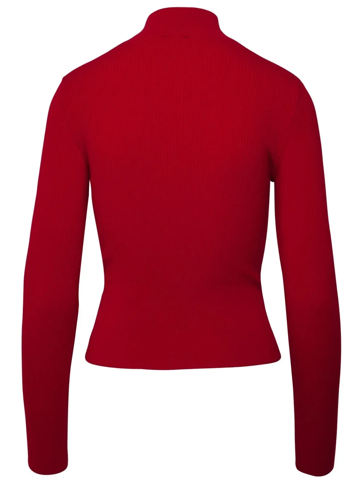 PATOU  |Wool Long Sleeves Plain Logo V-neck & Crew neck