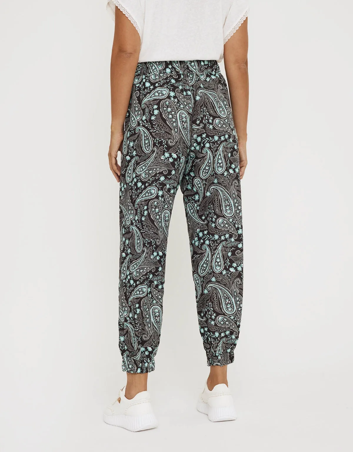 Printed Long Trousers - Pantalia