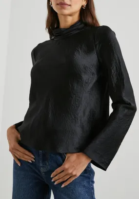 RAILS SOLEIL MOCK NECK TOP