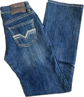 ROCK & ROLL DENIM RELAXED FIT STRAIGHT BOOTCUT JEANS