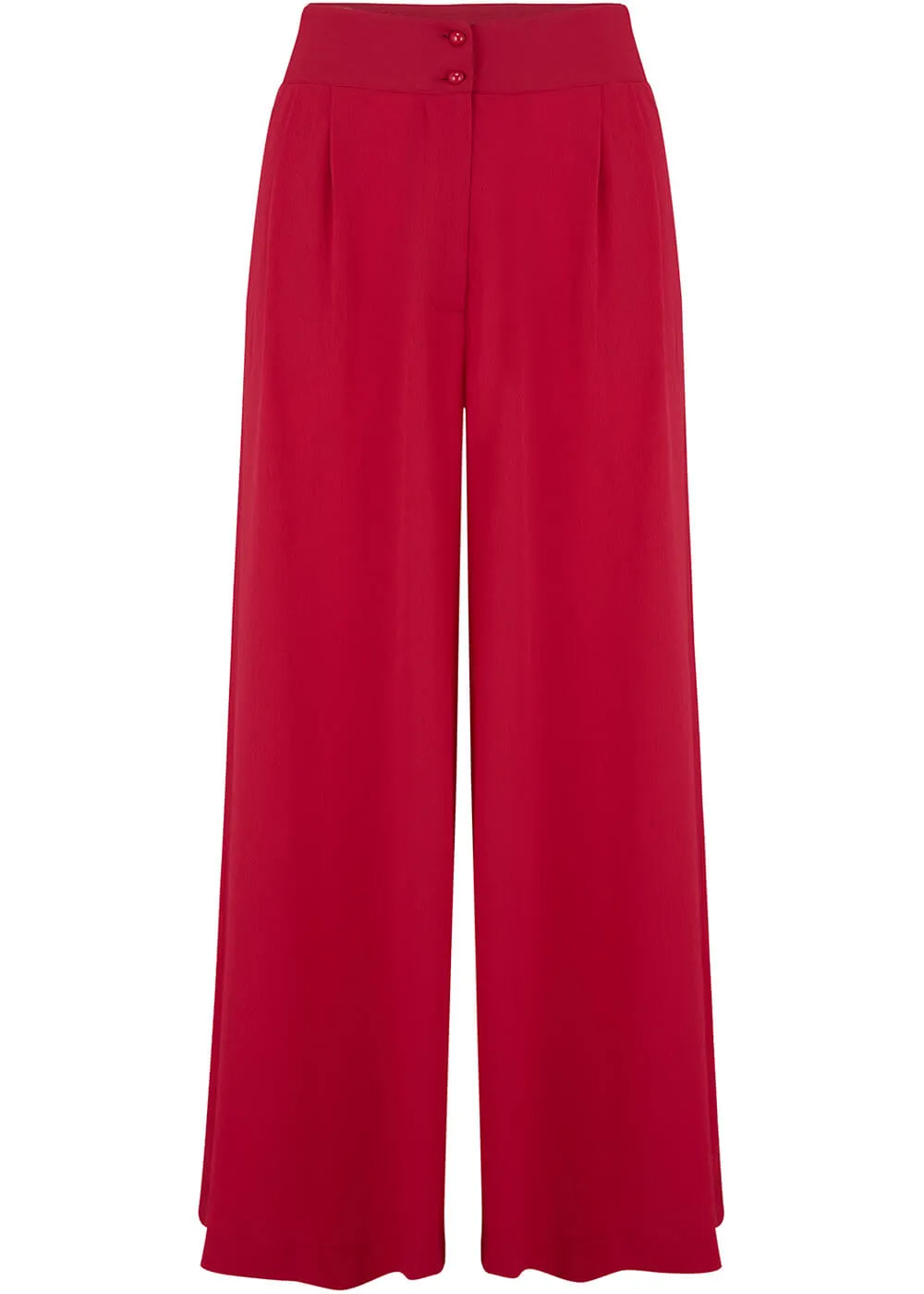 Rock N Romance Sophia 40's Palazzo Pants Red