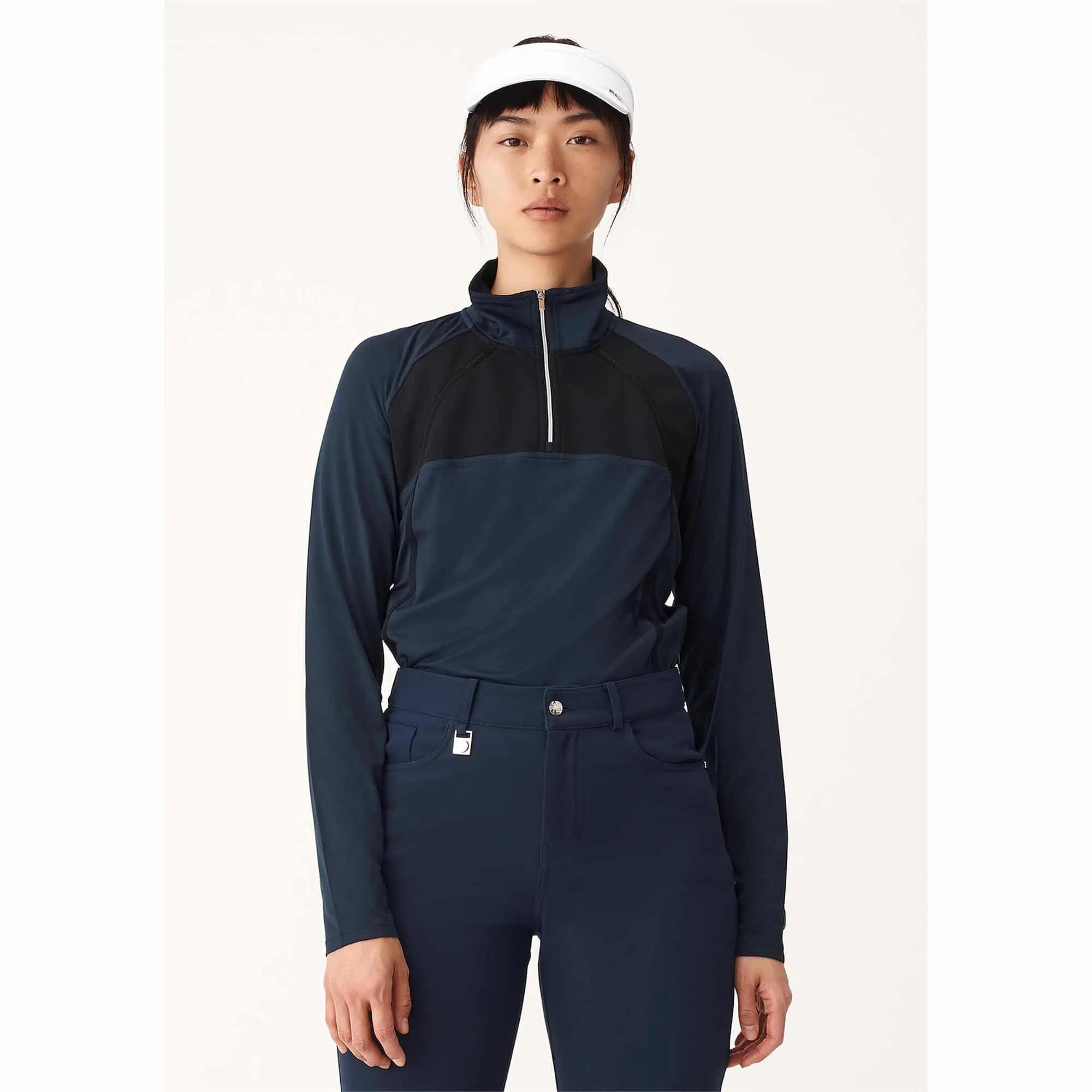 Rohnisch Brooke Top Thermal Mid Layer Navy