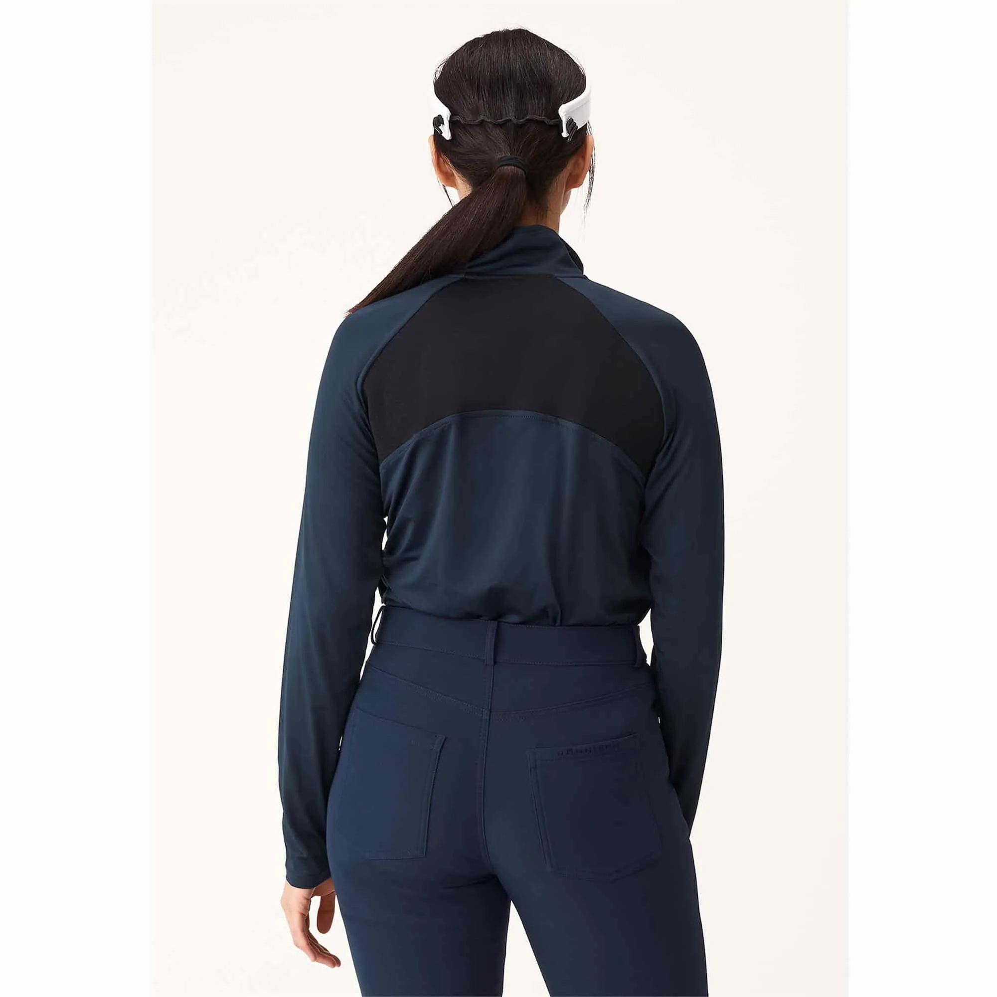 Rohnisch Brooke Top Thermal Mid Layer Navy