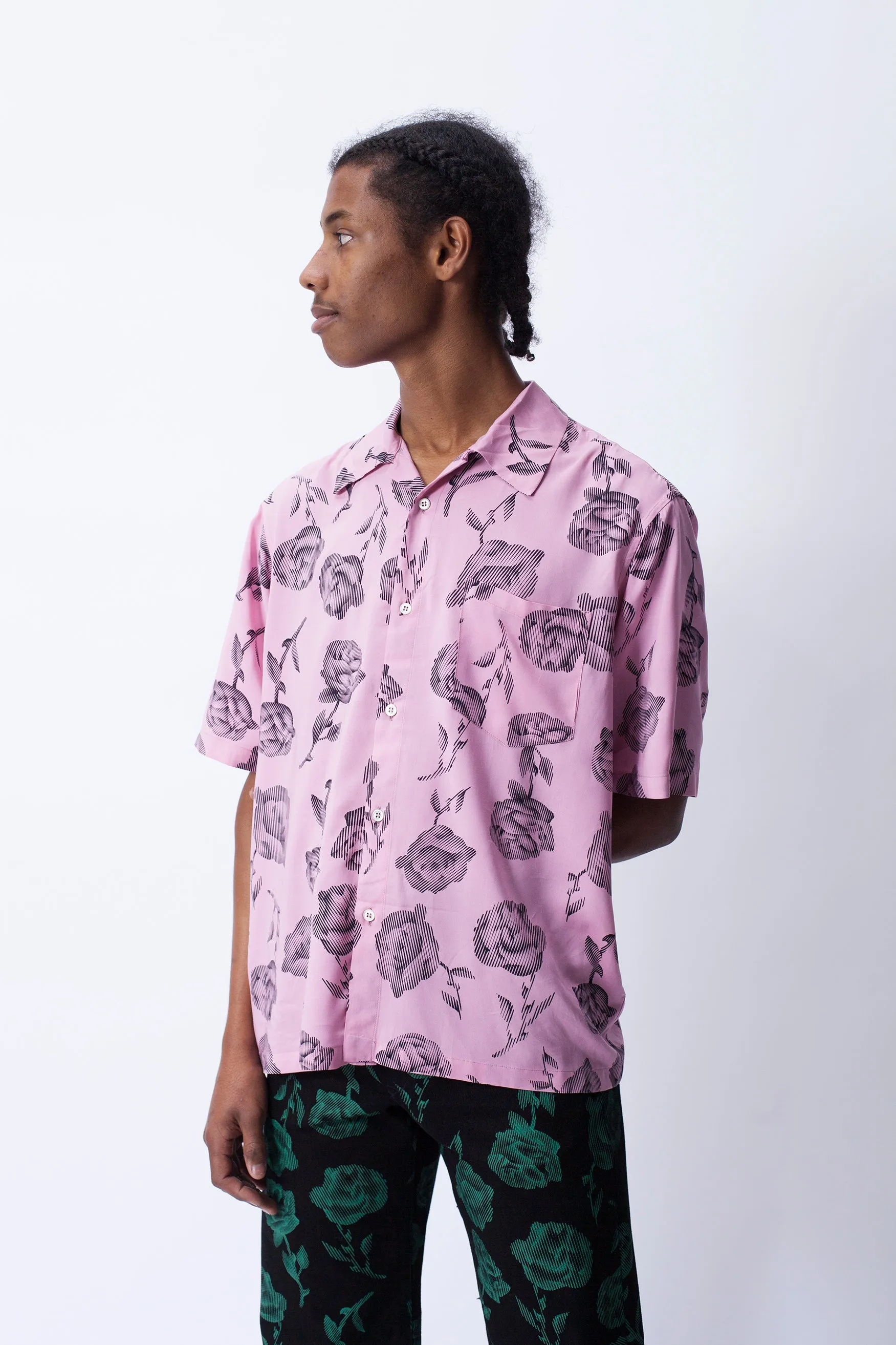 Rose Hawaiian Shirt