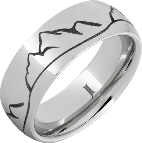 Serinium Mountain Scene Ring