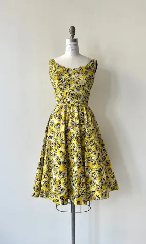 Shadow Rose Dress | 1950s