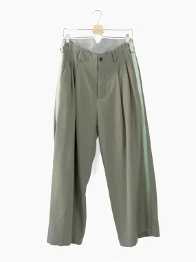 Soshiotsuki AW22 Dokan Pleated Wide Trousers