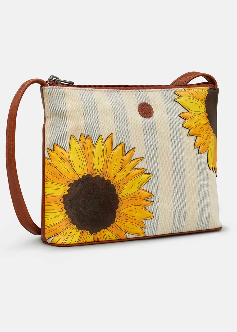 Succubus Bags Books Sunflowers Leather Bag Black