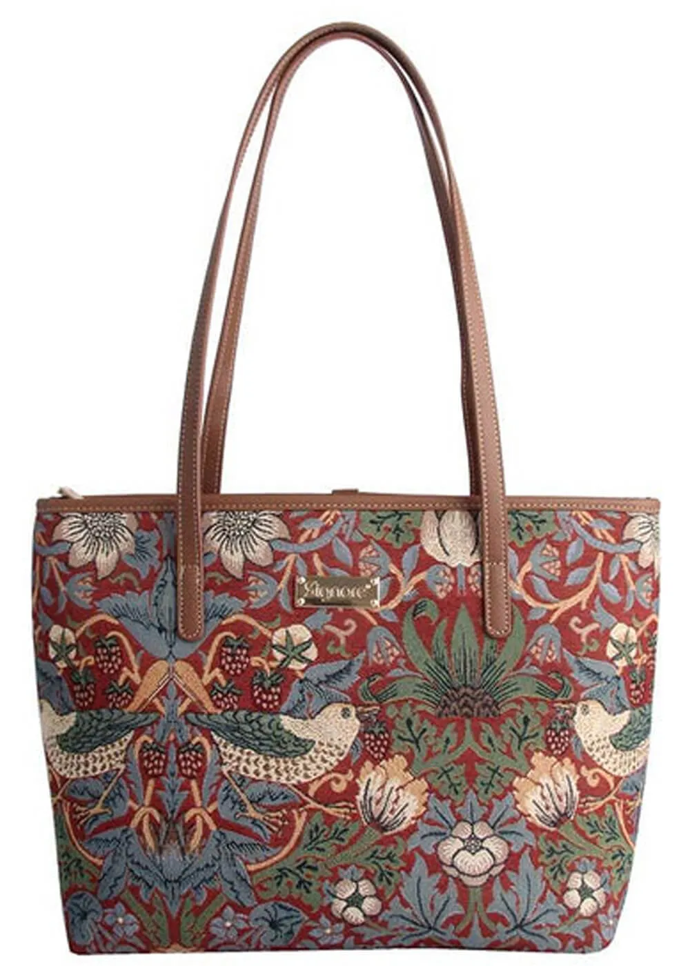 Tapestry Bags Morris Strawberry Thief Shoulderbag Red