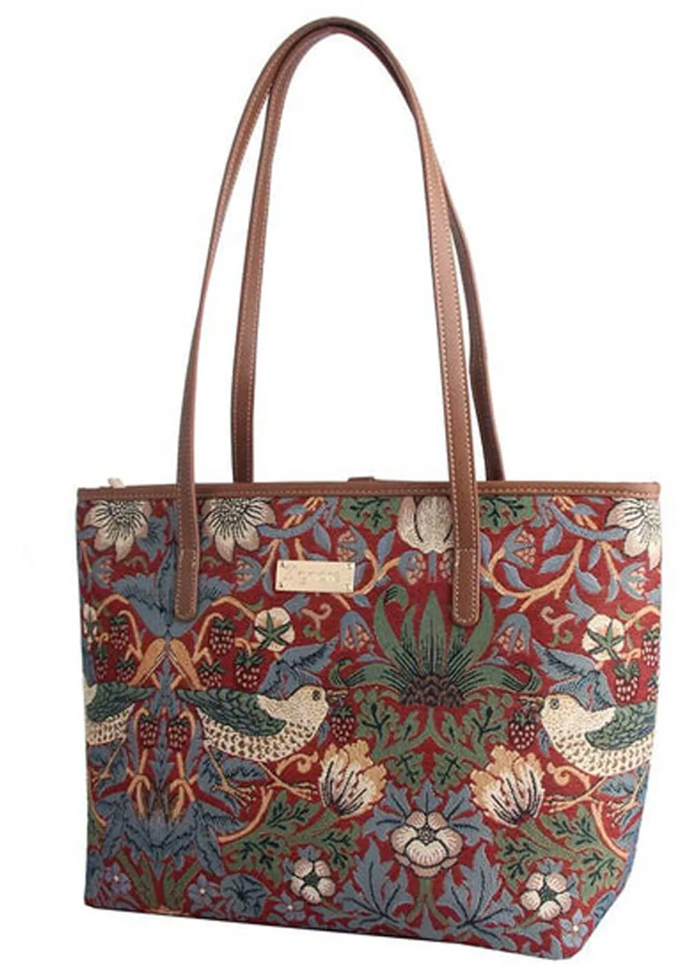 Tapestry Bags Morris Strawberry Thief Shoulderbag Red