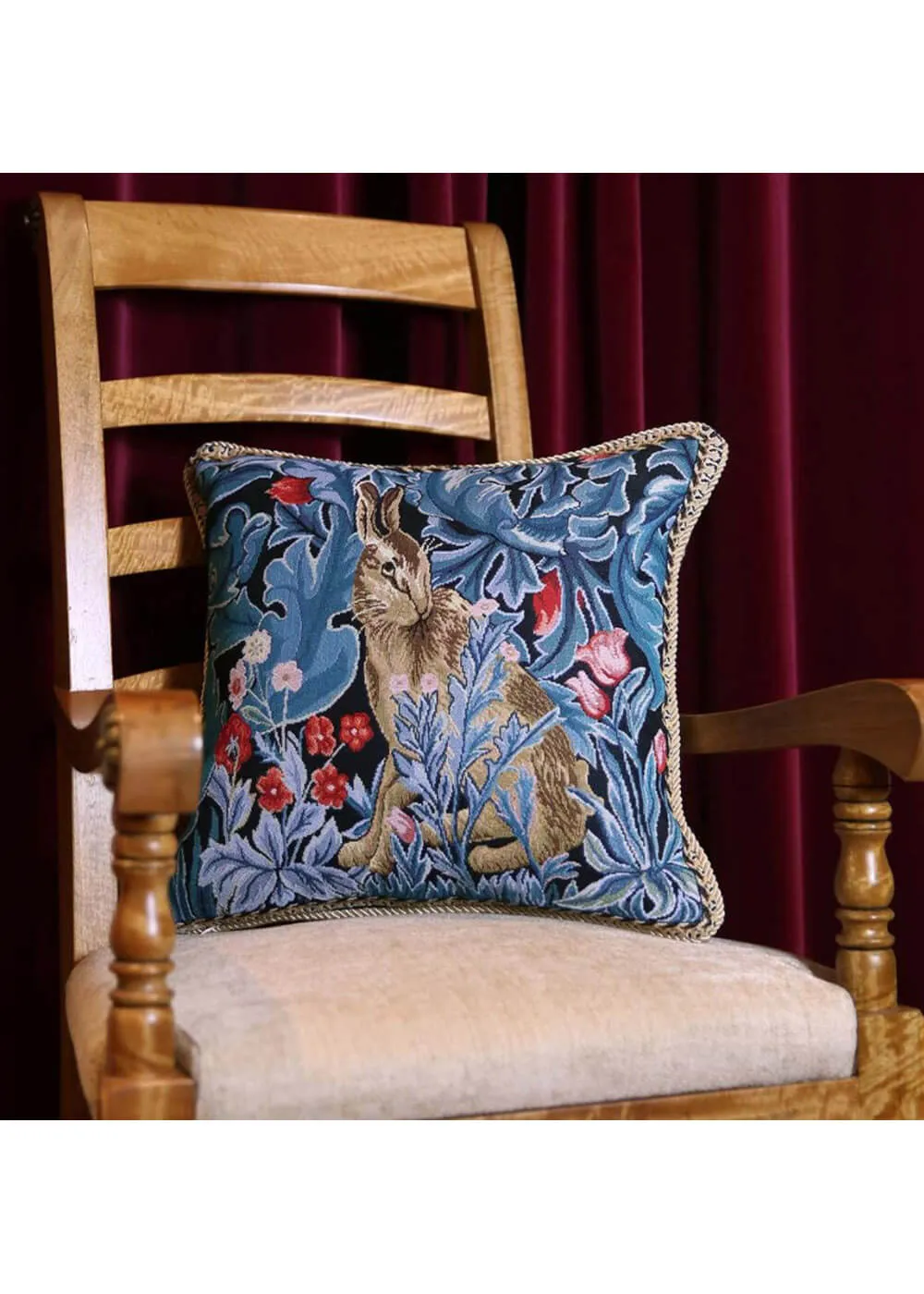 Tapestry Bags Morris The Hare Cushion Cover