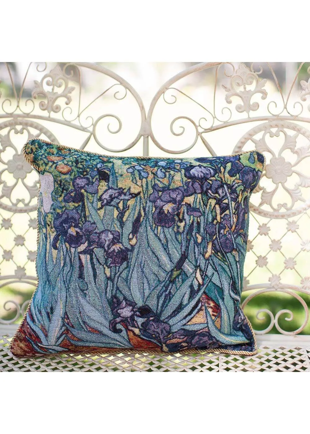 Tapestry Bags van Gogh Iris Cushion Case