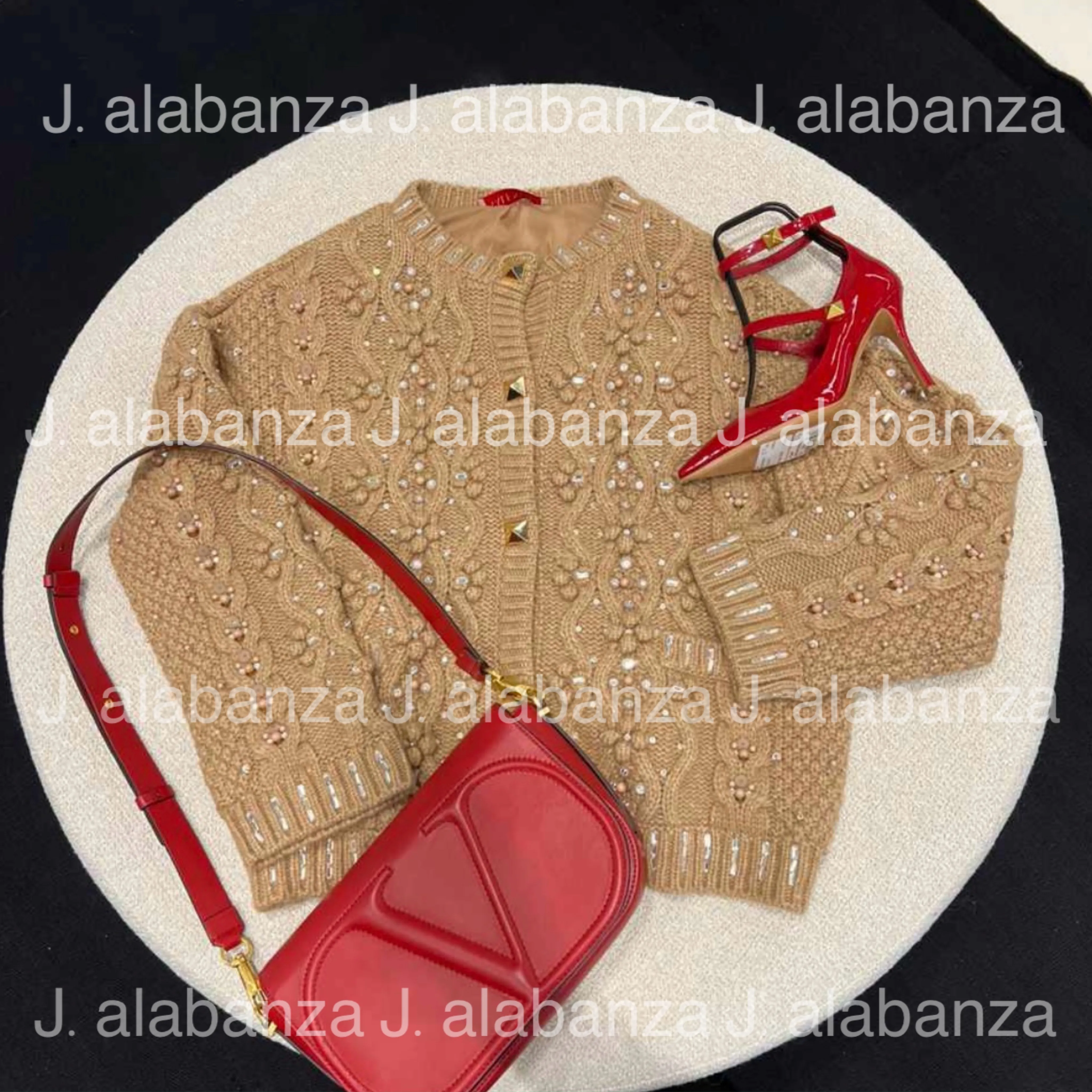 VALENTINO  |Casual Style Wool Long Sleeves Elegant Style Outlet