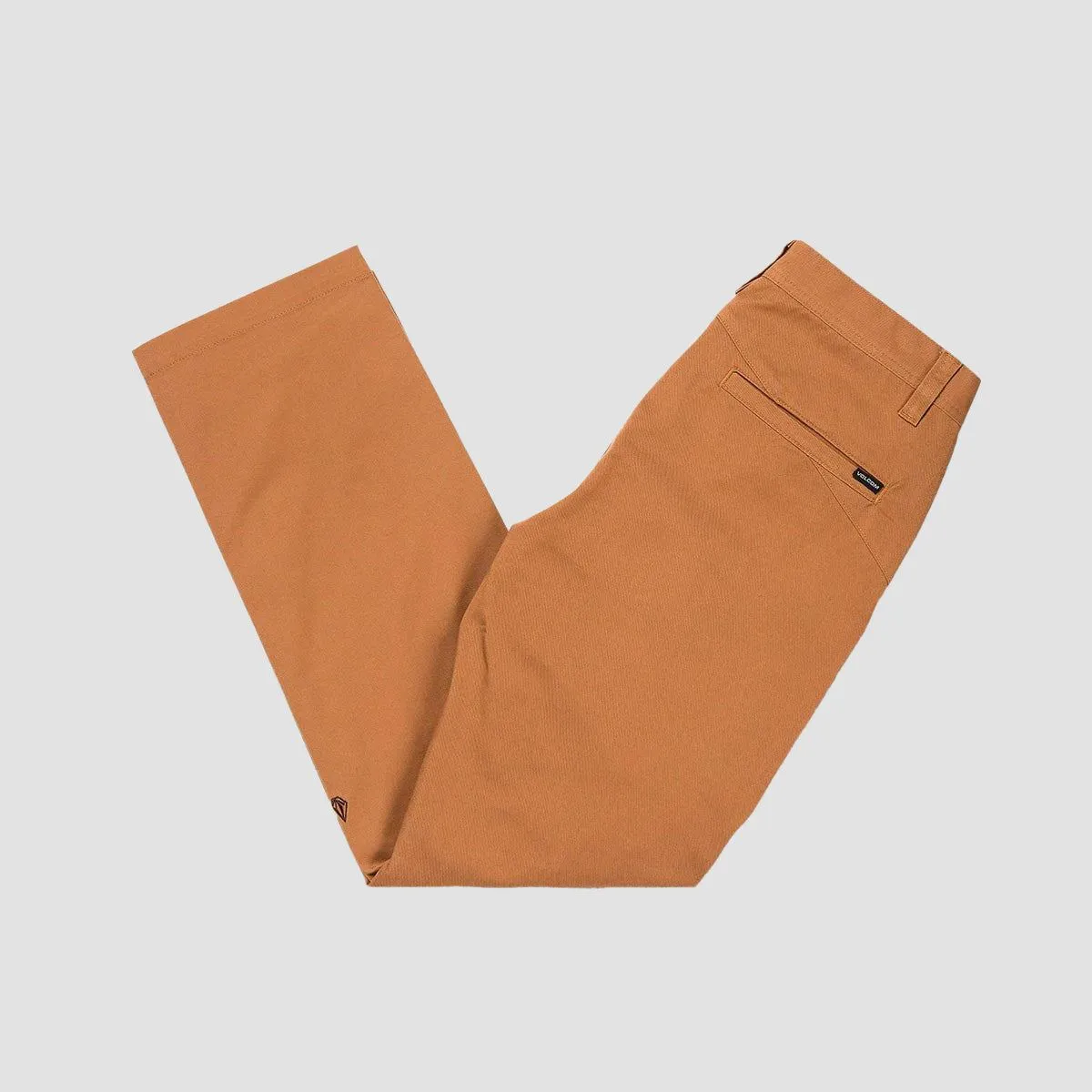 Volcom Frickin Modern Stretch Chino Pants Tobacco