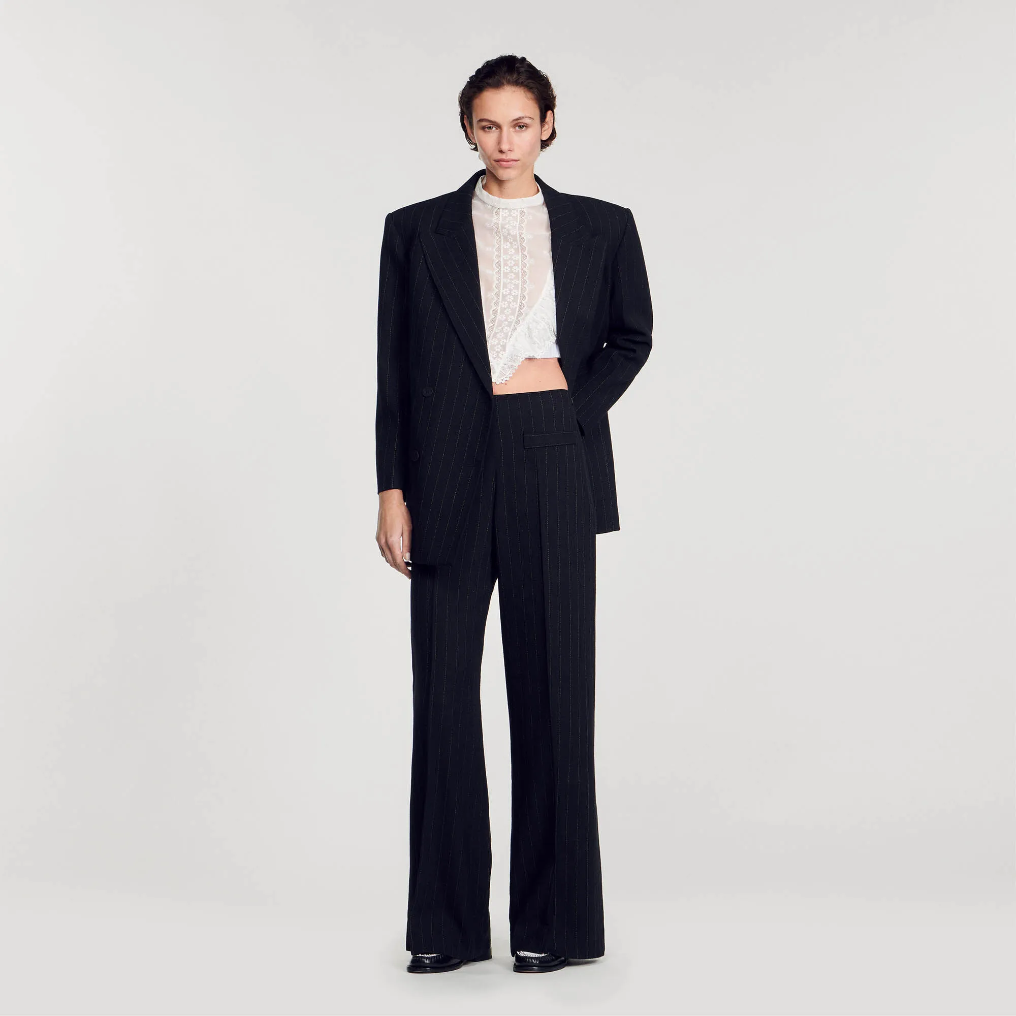 Wide-leg trousers