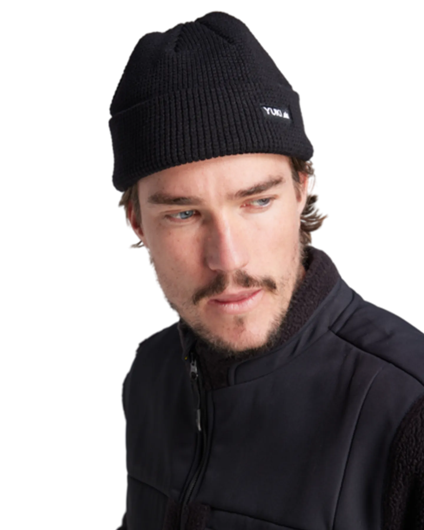 Yuki Threads Waffle Beanie - Black