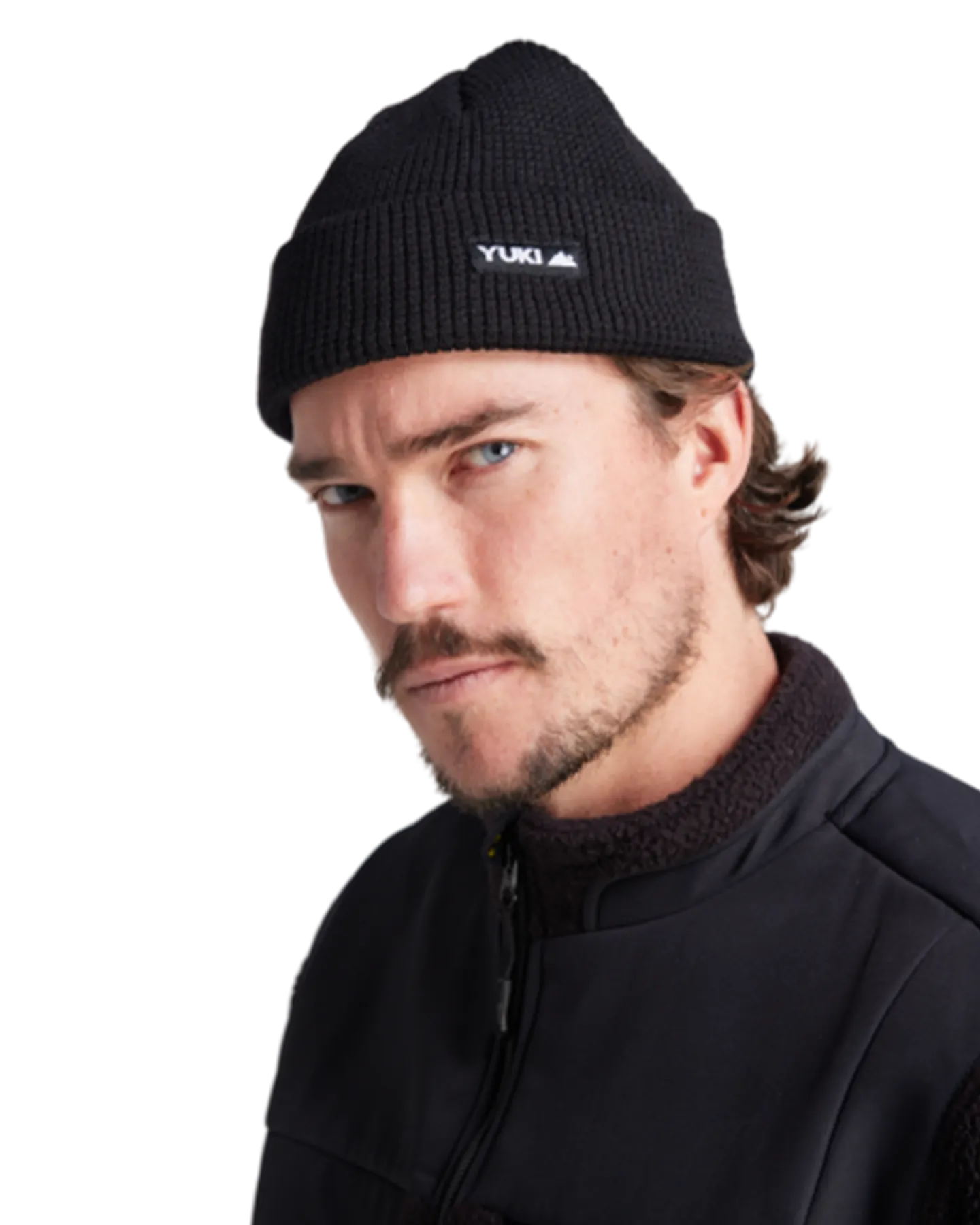 Yuki Threads Waffle Beanie - Black